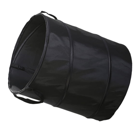 Oasiva Outdoor Camping Trash Can Portable Garbage Bin Lightweight Round Bucket Wastebasket Can Container for Hiking Camping