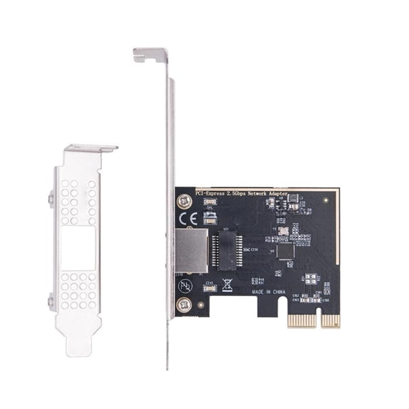 Oasiva PCIe To RJ45 Networking Card RTL8125BG Chip Gigabit Ethernet PCIE Networking Card 10/100/1000/2500Mbps 2.5Gbps For Desktop