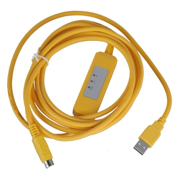 Oasiva PLC Programming Cable for USB-DVP ES EX EH EC Series Download Cable USB-ACAB230
