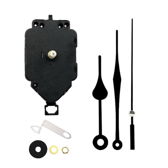 Oasiva Pendulum Clock Movement Motor Hanger for Wall Clock Replacment Repair Accessories DIY Clock Motor Mechanism with Hands