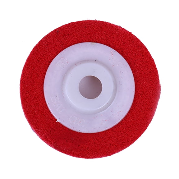 Oasiva Portable Nylon Fiber Wheel 100mm Buffing Wheels 4 Inch Polishing Buffing Wheels 10mm Thickness 16mm Bore Grinding Tool