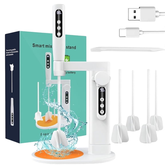 Oasiva Portable Small Epoxy Resin Mixer for Seamless Resin and Glues Daily Use