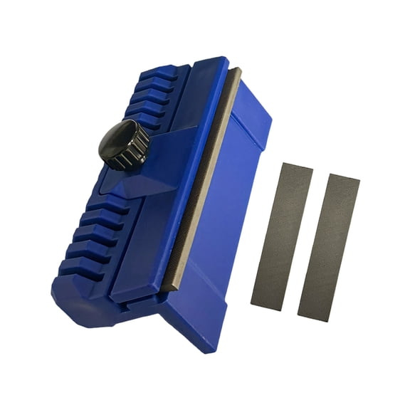 Oasiva Precise Chainsaw Bar Dressing Tool Chain Guide Bar Rails Dresser To Restore 90Degree Angles Extend Chainsaw Life