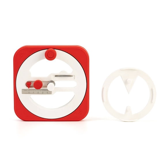 Oasiva Professional Circular Rotations Cutter With Diameter Ruler And Positioning Device For Accurate Circle Cutting