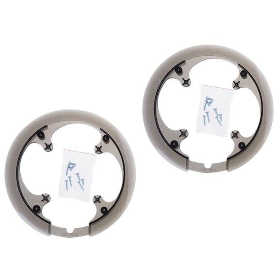 Oasiva Quick Install Bicycles Chain Cover Width Reflective Safety Chainring Protectors