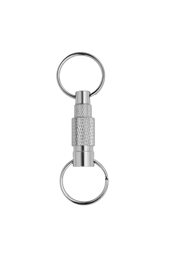 Quick Release Keychains, Separate Key Chain Detachable Keychains ClipPull Apart Keyrings,Color Random