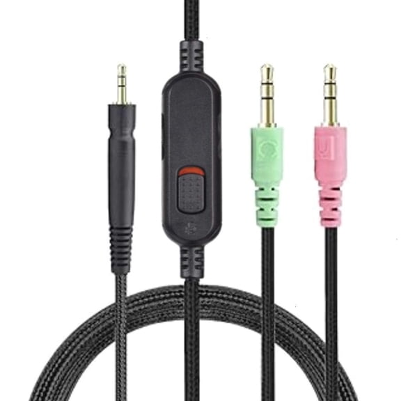 Oasiva Reliable Braided UNP PC Cable for GSP350/500/600/670G4MEONE Headphone 200cm