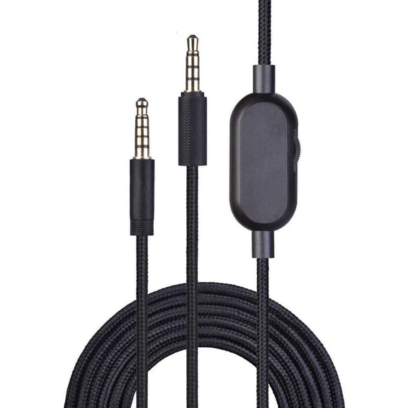 Oasiva Replacement 3.5mm Cable with Volume Control for G433/G233 Earphone Cord Upgrades Your Gaming Gear Reduce Loss Wire