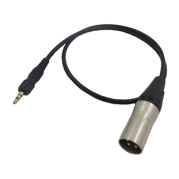 Oasiva Replacement Locking For UWP-V1 UWP-D11 UWP-D21 3.5mm TRS XLR Balanced Cable Microphone Audio