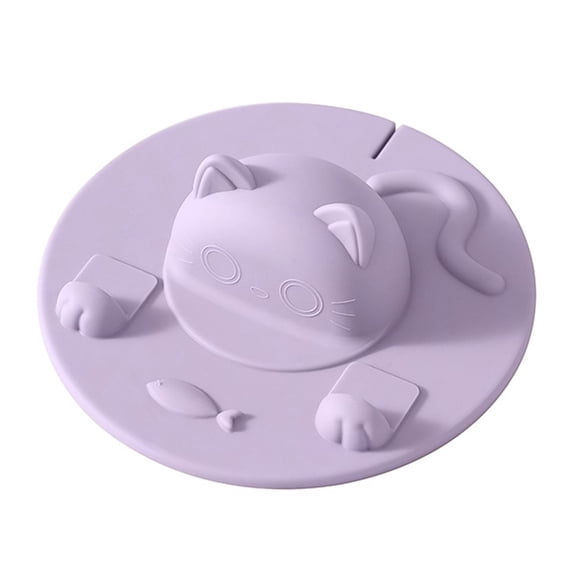 Oasiva Silicone Cup Lid Dustproof Mug Covers Simple Cartoon Lid Cap for Coffee & Teas