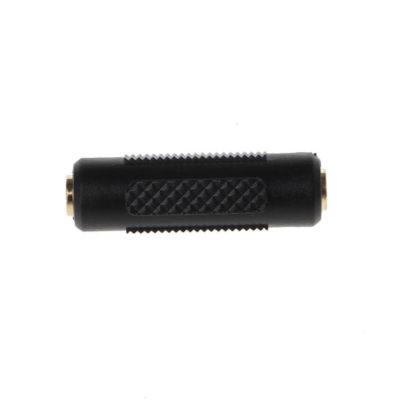 Oasiva Stereo 3.5mm Female To Female Jack 1/8" Aux Audio Extender Converter Adapter