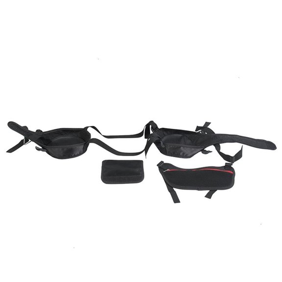 Oasiva Storage Bag for Boombox 3 Speaker Nylon Travel Carrying Case Portable Audio Protective Pouch with Shoulder Strap