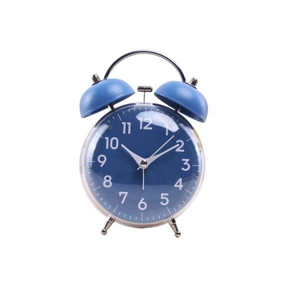 Oasiva Strong Metal Toll Alarm Clock Traditional Drum Plan Clear Ringing For Office Bedroom Deck