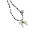 thumbnail image 1 of Oasiva Stylish Running Horse Charm Necklace Lightweight Alloy Material Fashion Accessory For Occasions, 1 of 20
