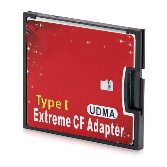 Oasiva TF to CF Card Adapter, Single Port Micro-SD/SDHC/SDXC TF to CF Card Reader