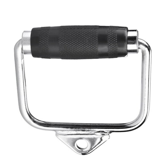 Oasiva Tricep Handle with Rubber Grip, Metal D Handle Cable Exercise Cable Machine Rope