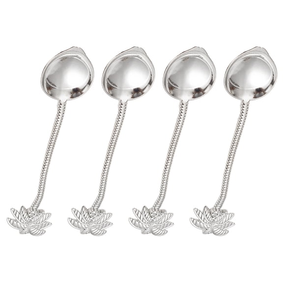 Oasiva Tropical Inspired Melal Metal Cake Spoon Vintage Design Service Baking