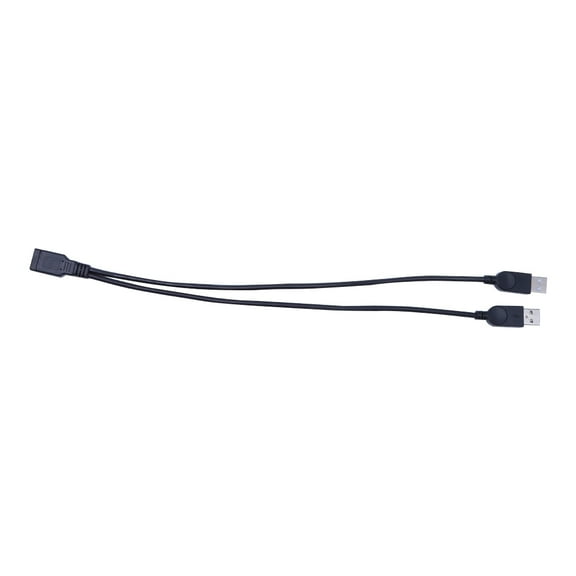 Oasiva USB 2.0 Type A 1 Female To 2 Male Y-Splitter Data Sync Charging Extension Cable