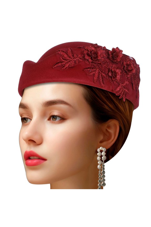 Unisex Beret Cap In Multiple Colors Durable Maintains Shape Through Regular Use
