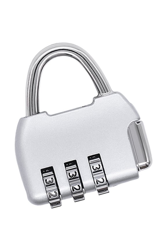 Versatile Miniature Lock for Luggage and Backpacks Water and Dust Resistant