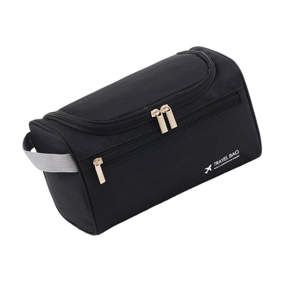 Oasiva Water Resistant Hanging Makeup Divider Spacious Compartments For Travel Necessities