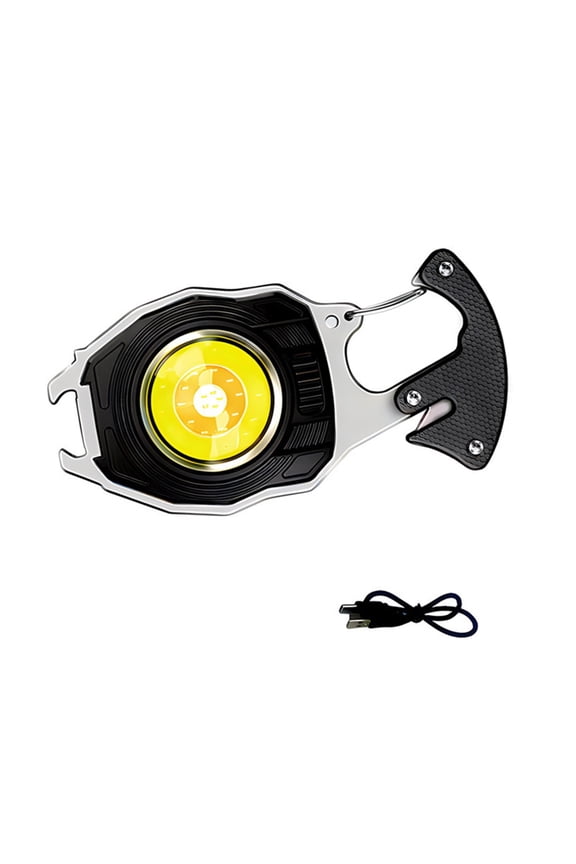 Waterproofed Keychains Flashlights Multifunctional Work Light Small Key Light for Everyday Commuting