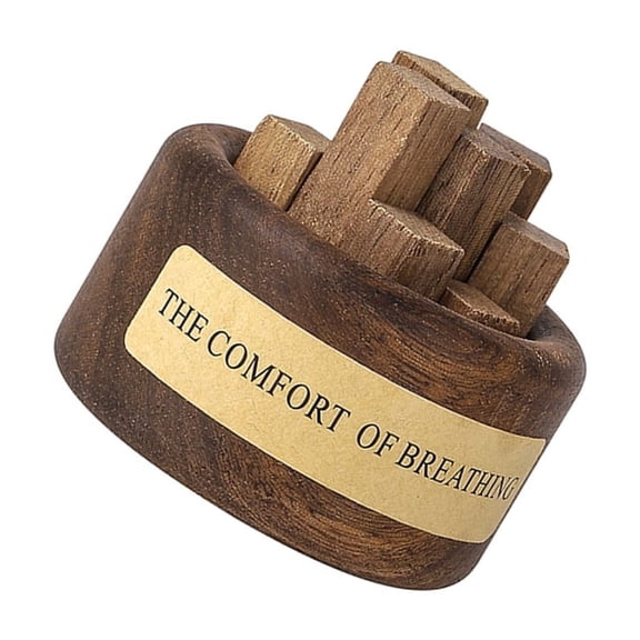 Oasiva Wood Fragrances Essential Oil Diffuser for Car Aromas Fragrant and Home Decors