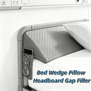 Oaskys Multifunctional memory foam Headboard Wedge Pillow   Ergonomic Triangle Support Cushion for Sleep Apnea, Post Surgery Recovery & Leg Elevation