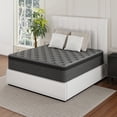 thumbnail image 1 of Oasskyo 12 in Queen Mattress in a Box, Cooling Gel Memory Foam Hybrid Mattress, Medium Firm Queen Size Mattress with Individually Wrapped Pocket Coils, CertiPUR-US Bed in a Box for Home Bedroom, 1 of 9