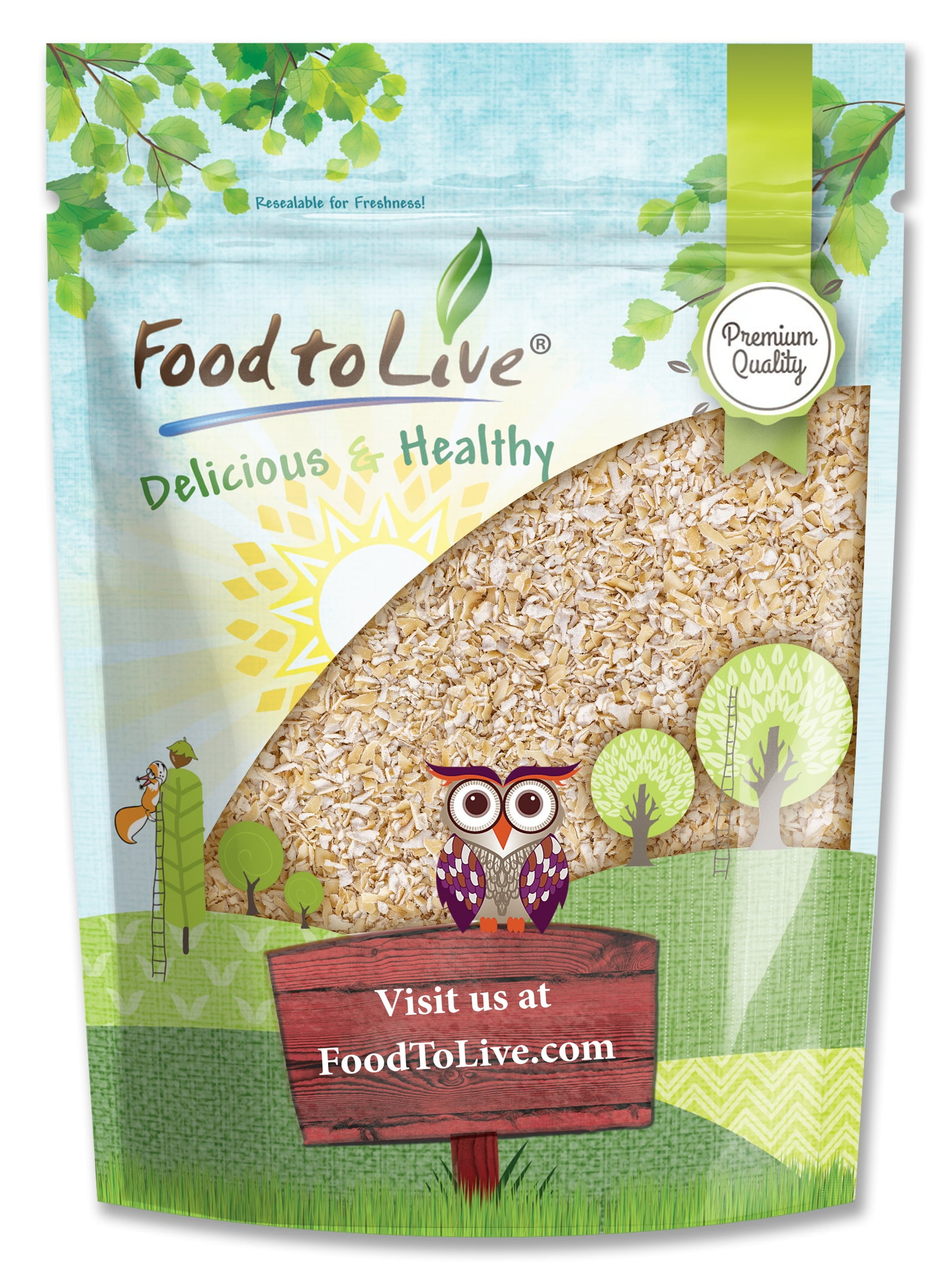 Oat Bran, 2 Pounds A Nutritional Powerhouse High Fiber Hot Cereal