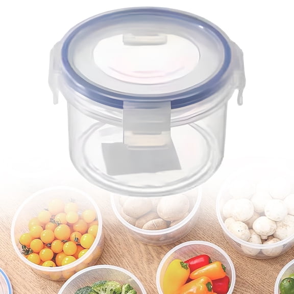 Oat Container, Airtight Food Storage Jar for Grains Cereals, Portable Plastic Canister with Lid, Airtight Snap Lock Storage Jars, Clear Food Storage Jars, Plastic Kitchen and Pantry Organization Box