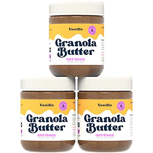 Oat Haus Organic Vanilla Granola Butter | Peanut-free, Almond (Tree-Nut ...