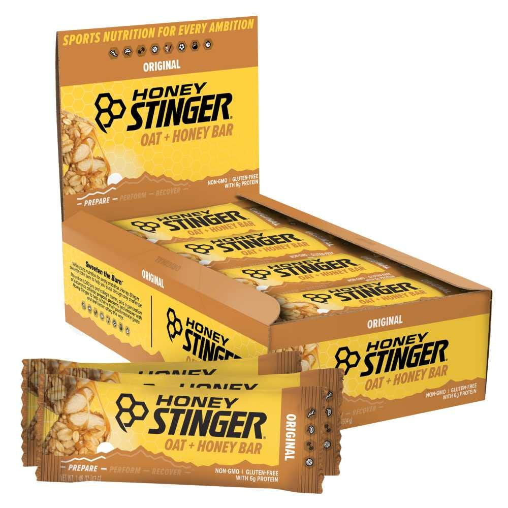 Oat + Honey Bar Original Energy Packed Food to Prepare for Exercise