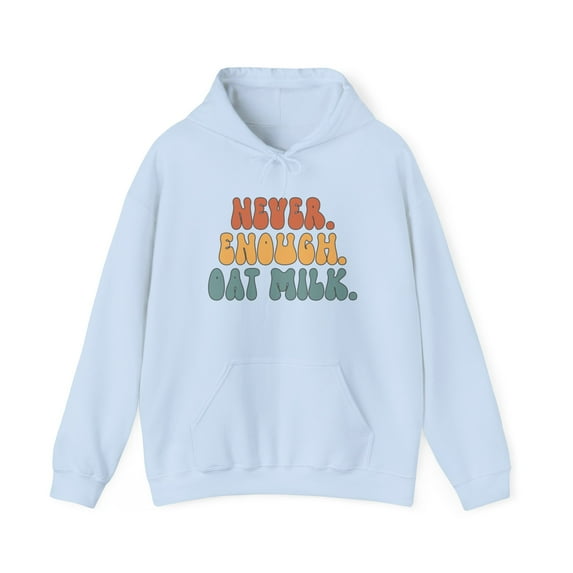 Oat Milk Hoodie Gifts Hooded Sweatshirt Pullover Shirt