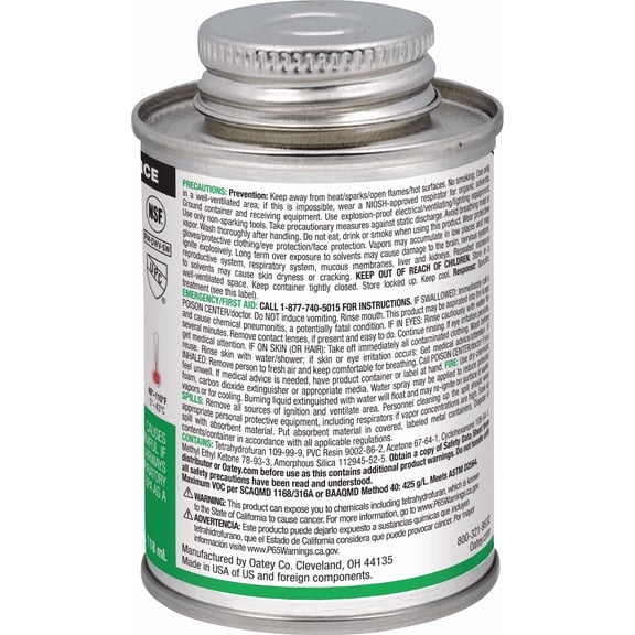 Oatey 1/4 In. Foam Closet Pipe Insulation Wrap - Single Pack  Residential Use, Standard Application