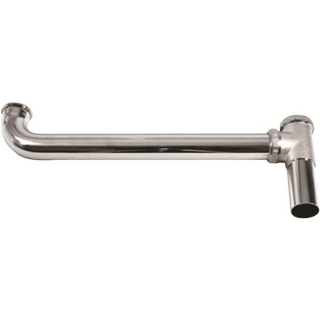 Oatey 111A-1 1.5 in. 45 deg Bend Outlet Waste Tubular Slip Joint Elbow Sink End, Chrome