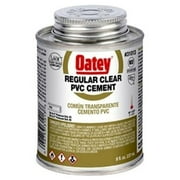 Oatey 127868 8 oz Regular PVC Cement - Clear