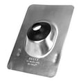 thumbnail image 1 of Oatey 12920 No-Caulk Standard Base Roof Flashing, 1.25"-1.5", Aluminum, 1 of 1