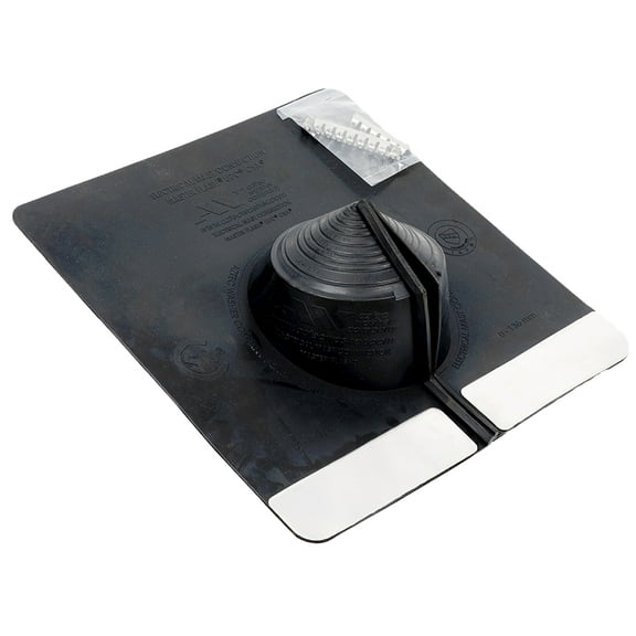 Oatey Master Flash Series 14090 Roof Flashing, 0 to 5-3/8 in Pipe, EPDM Rubber