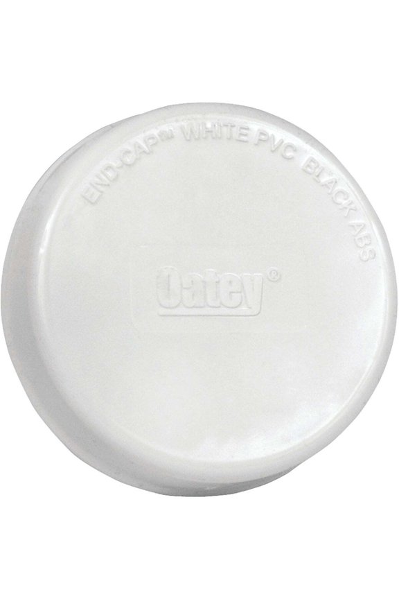 2 In. Inset Plastic DWV End-Cap Test Cap 39106