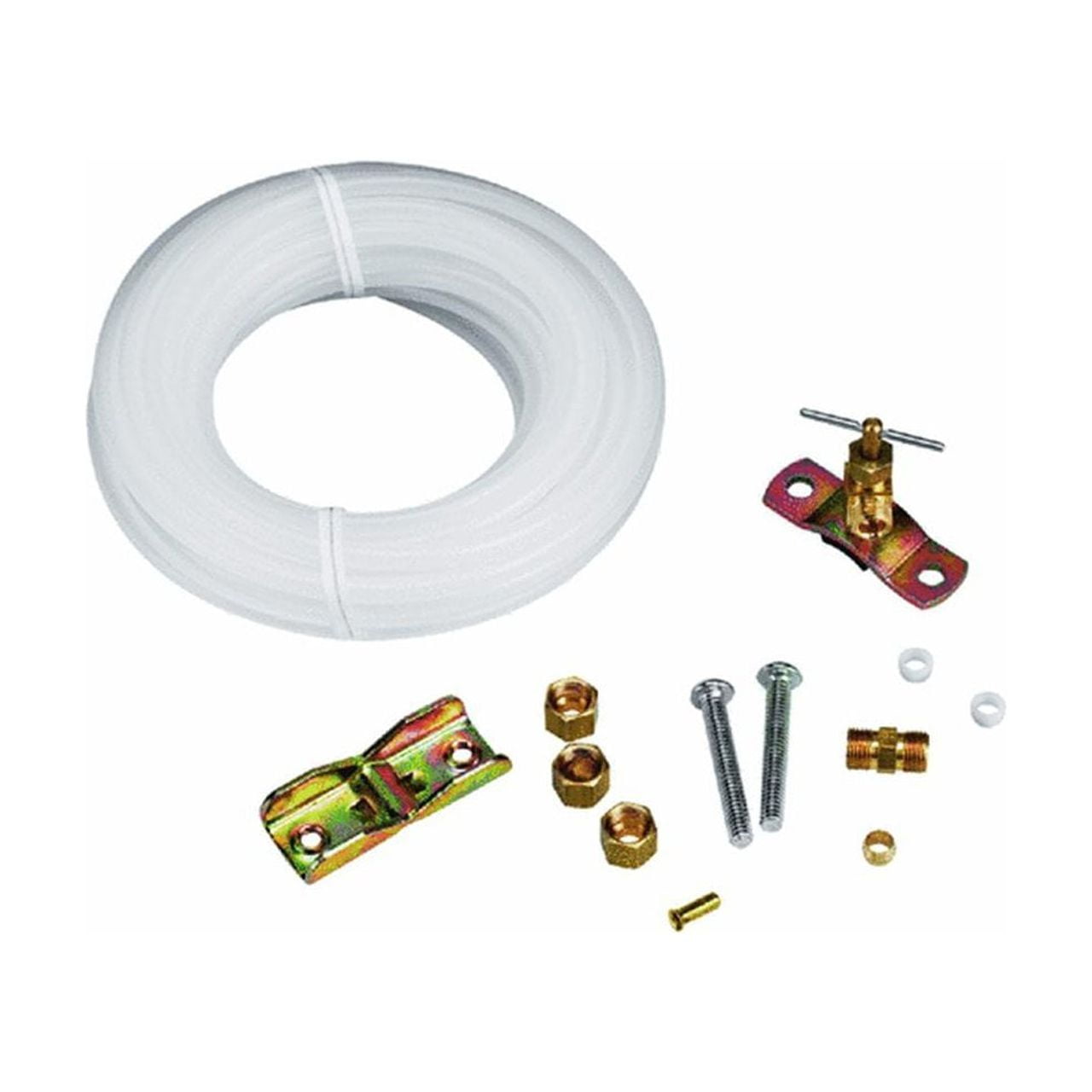 Oatey 25 Ft. x 1/4 In. Polyethylene Tubing Ice Maker Installation Kit