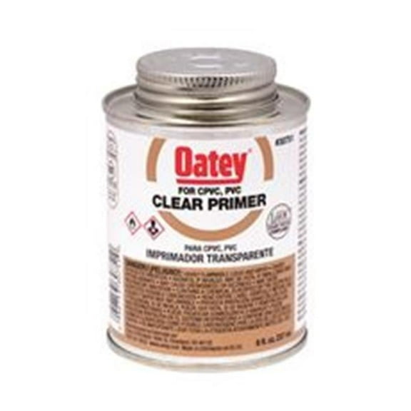 Oatey Primer,Can,8 oz,Clear 30751