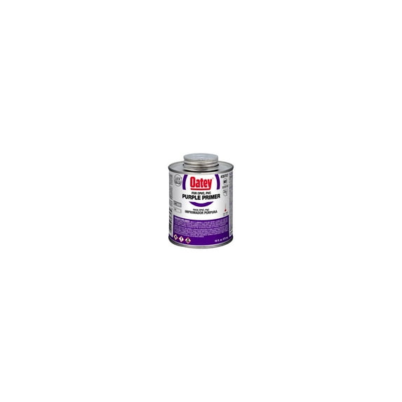 Oatey 30757 Purple Pipe Primer, 16 oz. - Quantity 24