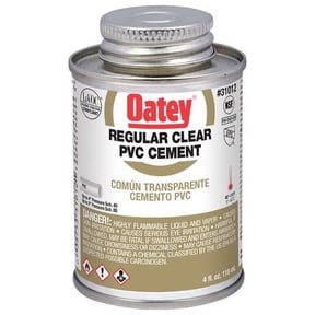 Oatey 4 oz. PVC Regular Clear Cement