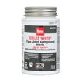 Oatey 31230 Great White Pipe Joint Compound, 4 oz Can, Liquid, Paste