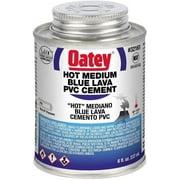Oatey 32160, 8 OZ. PVC Blue Lava HOT Medium Bodied Cement-UP to 6" Diameter 32161