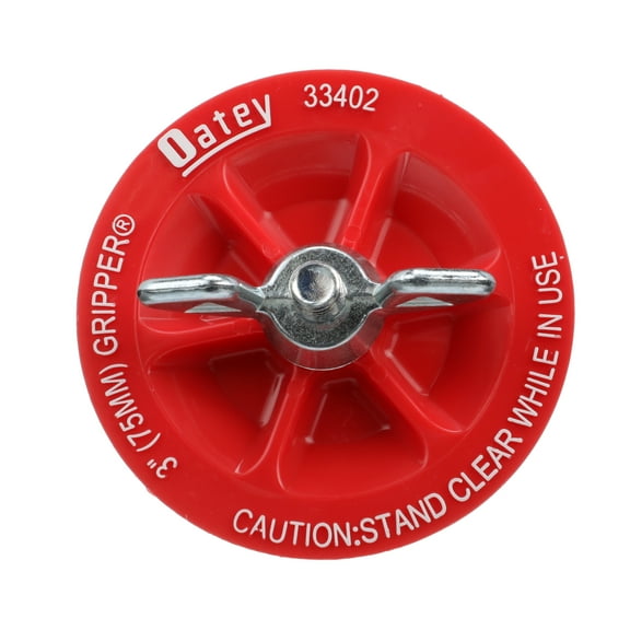 Oatey 33402 End of Pipe Gripper Plug 3 in. Gripper
