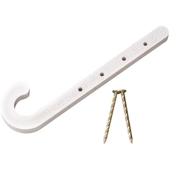 Oatey 33512 1/2 in. CTS J-Hook White