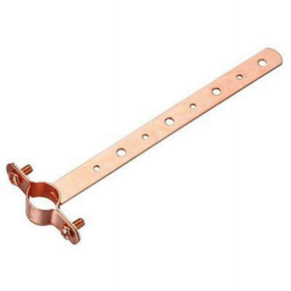 1/2" x 12" Copper Milford Type Pipe Hanger, Pack of 25