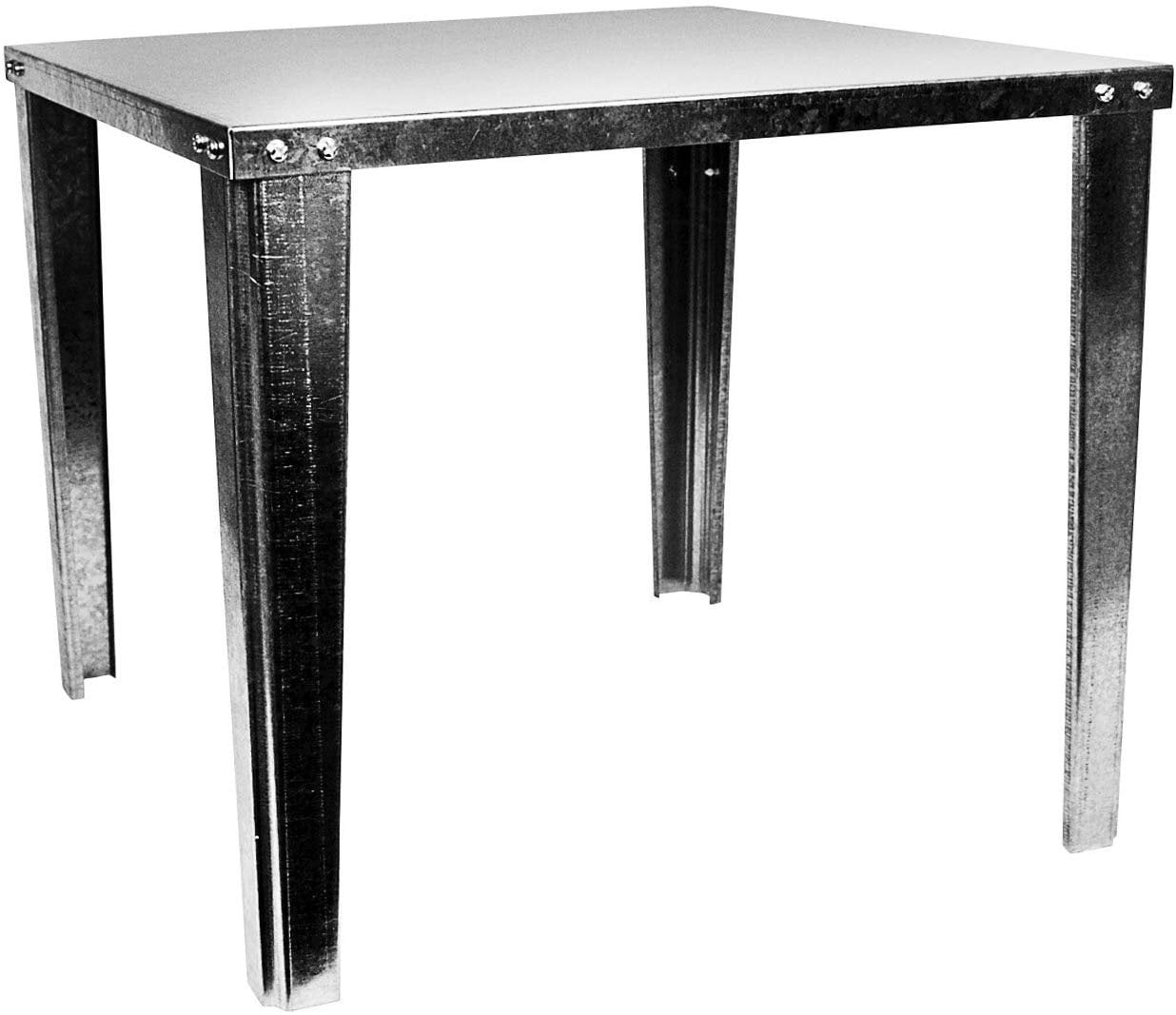 Oatey 34057 Galvanized Water Heater Stand, 21"" Square x 18"" High, Steel